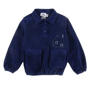 LOUD Kids Navy Blue Corduroy Shirt